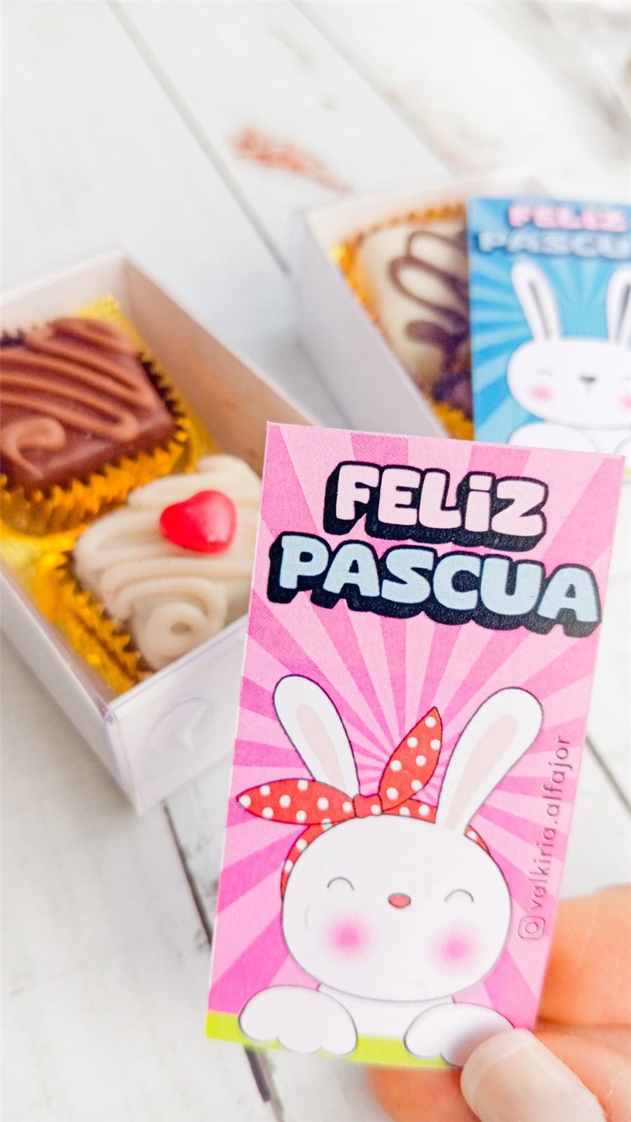 Caja personalizada Valkiria para Pascua